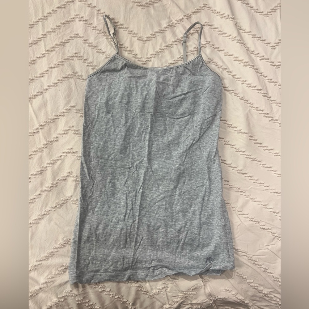 Aeropostale Gray Fitted Camisole